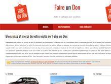 Tablet Screenshot of faireundon.com